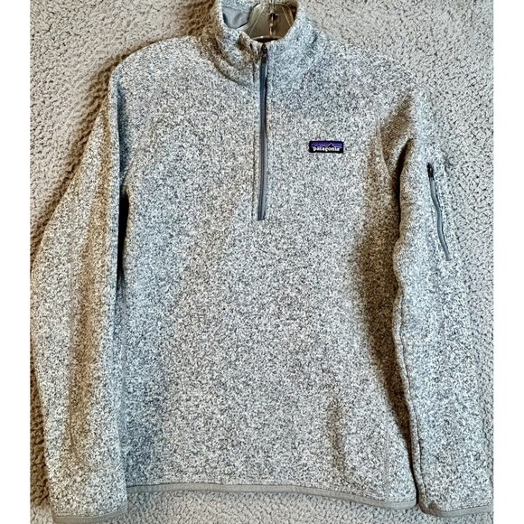 Patagonia Jackets & Blazers - Patagonia 1/4 Zip Better Sweater Women's Fleece Jacket Heather Gray Size Medium